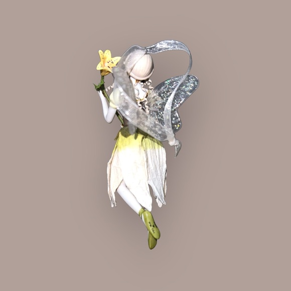 2002 Porcelain Christmas Fairy & 2010 Bluebell Fairy Hallmark Keepsake Ornaments - Picture 7 of 7